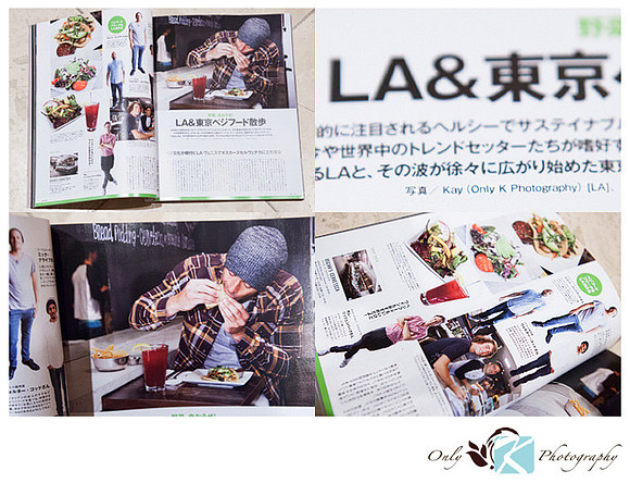 Shot for one of the popular Japanese magazines, "Fine" to introduce a restaurant in LA.
